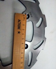 Диск для Suzuki RM 125/250 1989-1999 / DRZ E/S 400 2000-2008 г.в. дизайн 1 / Тормозной / Задний