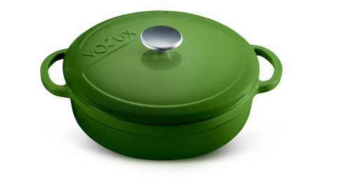 Кастрюля 28см Voeux Foret зеленая