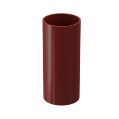 Труба водосточная 3 м Standard, красный