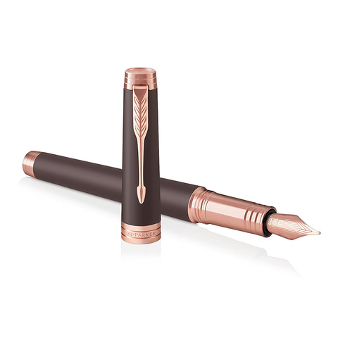 Ручка перьевая Parker Premier, Brown PGT, F (1931405)