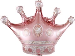 К Мини-фигура, Корона, Розовое Золото, 15''/38 см, 5 шт.
