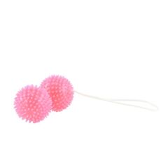 Розовые вагинальные шарики Love Balls - 