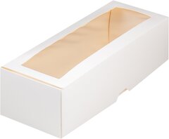 Коробка с подложкой для рулета Cake Roll 30х12х10