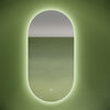 OV55C Зеркало SANCOS "Oval Led", контурная подсветка 550х1050