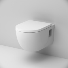 Подвесной унитаз FlashClean с сиденьем микролифт, AM.PM Like - C801701SC