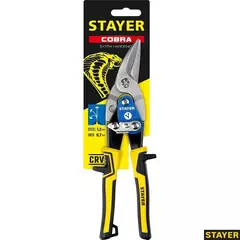 STAYER Cobra, 250 мм, левые ножницы по металлу (23055-L)