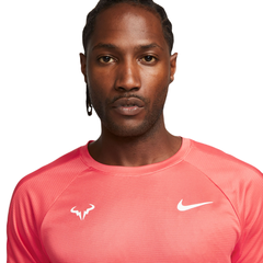 Теннисная футболка Nike Rafa Challenger Dri-Fit Tennis Top - ember glow/jade ice/white
