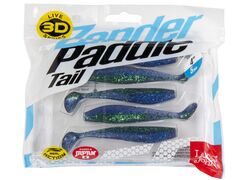 Виброхвост LJ 3D Series Zander Paddle Tail 4