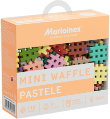 Конструктор Marioinex Mini Waffle Пастель 140 деталей