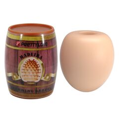 Мастурбатор в футляре-бочке Charming Barrel Madeira - 