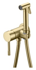 Смеситель гигиенический Boheme Uno MattGold 467-MG фото