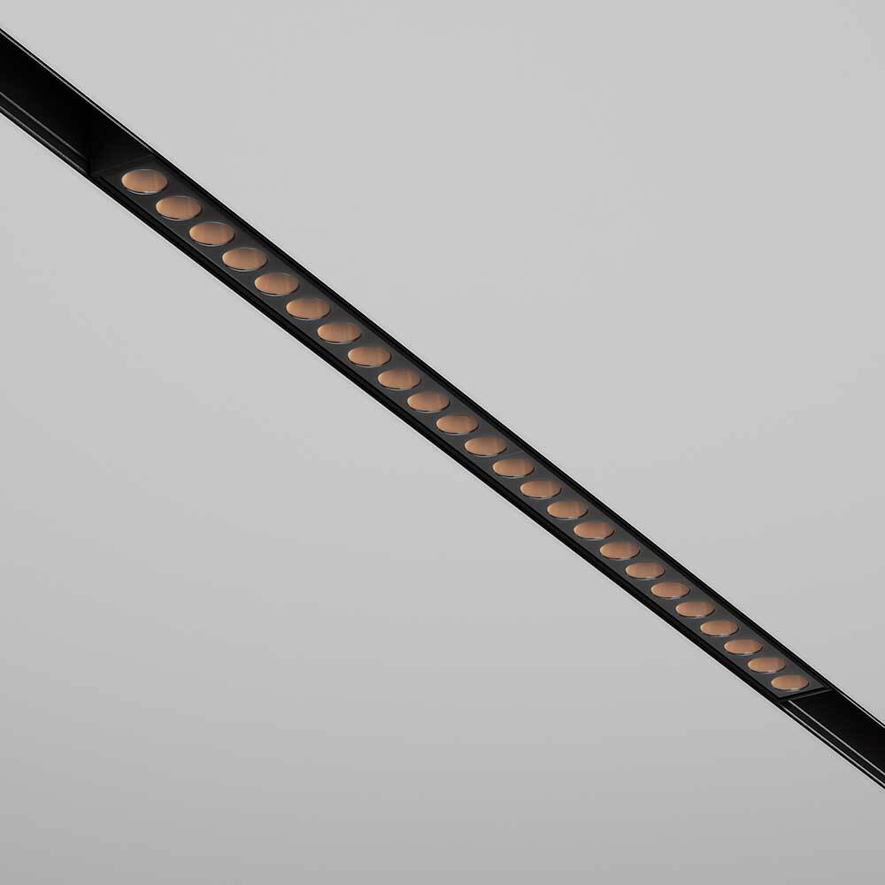 Трековый светодиодный светильник Maytoni Technical Exility Points TR031-2-24W3K-B