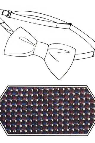 Галстук-бабочка SSFSB-029-17907-414