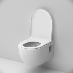 Подвесной унитаз FlashClean с сиденьем микролифт, AM.PM Like - C801701SC