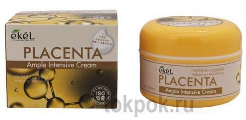 Крем для лица EKEL Placenta Ample Intensive Cream, 100 мл