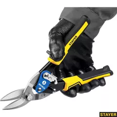 STAYER Cobra, 250 мм, левые ножницы по металлу (23055-L)