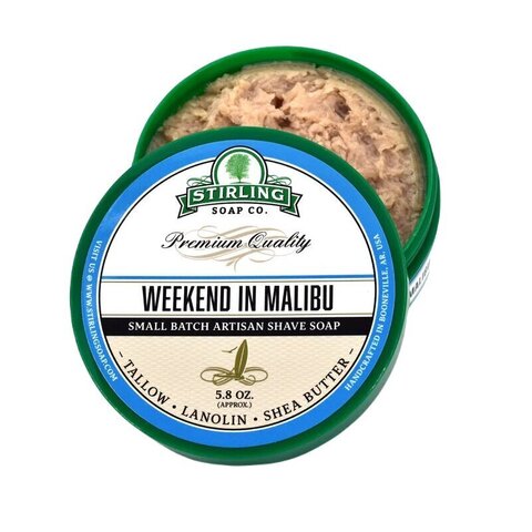 Мыло для бритья Stirling Weekend in Malibu 170 мл