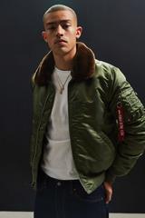 Куртка Alpha Industries B-15 Slim Fit Sage Green (Зеленая)