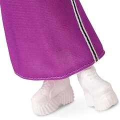 Барби BMR1959 Брюнетка в неоновом платье, джинсовке и берете - ! КОРОБКА ПОВРЕЖДЕНА !