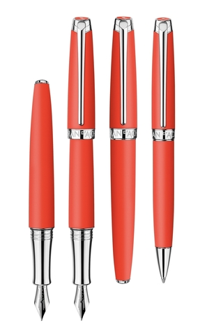 Ручка шариковая Caran d’Ache Leman Coral Matte (4789.061)