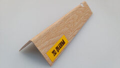 Угол ПВХ 203 Дуб беленый 20х20х2700 мм