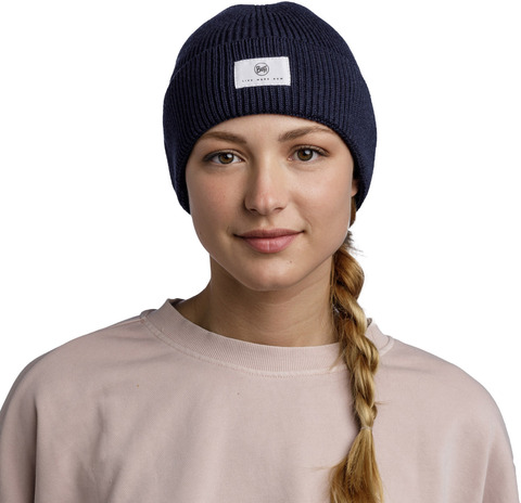 Картинка шапка вязаная Buff Hat Knitted Drisk Night Blue - 1