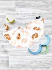 Двусторонний нагрудник Mjölk Ножки