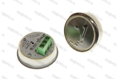 Кнопка (кнопочный модуль) EA2406S-D-R "-1 этаж", круглая, динамическая красная подсветка, Брайль