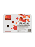 Двойная упаковка картриджа EasyPrint LH-Q2612ALD для HP LJ1010, Canon LBP2900, MF4018 (2шт.x3000 стр.) Q2612AF, Q2612AD, Canon 703, FX-10