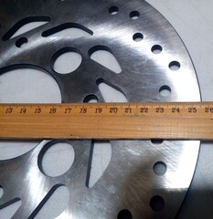 Диск тормозной задний под оригинал HONDA VFR 800/VFR800 ABS 2002-2024 г.в.