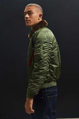 Куртка Alpha Industries B-15 Slim Fit Sage Green (Зеленая)