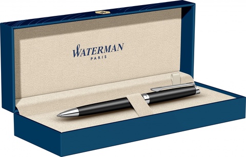 Ручка шариковая Waterman Hemisphere, Matt Black CT (S0920870)