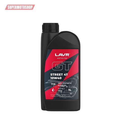 Моторное масло LAVR MOTO GT Street 4T 10W-40 1л