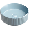 Ceramica Nova Element CN6057ML Умывальник чаша накладная круглая 360*360*115мм (цвет Голубой Матовый)