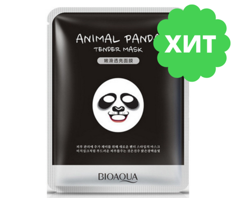 Смягчающая маска Animal Face Panda, 30гр