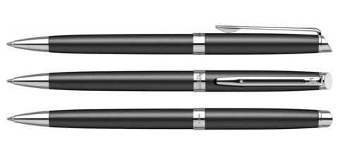 Ручка шариковая Waterman Hemisphere, Matt Black CT (S0920870)