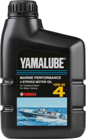 Yamalube 4, Масло минеральное 10W-40 для 4-тактных ПЛМ и гидроциклов, 1 л