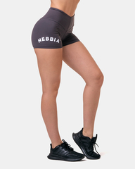 Шорты женские Nebbia 582 classic HERO High Waist Shorts Marron