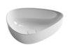 Умывальник чаша накладная неправильной формы Element 550*400*140мм Ceramica Nova CN5026