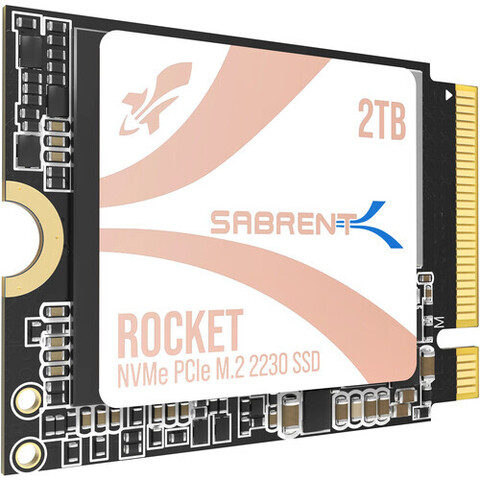 SSD диск Sabrent 2TB Rocket Q4 2230 NVMe PCIe 4.0 M.2 Internal SSD