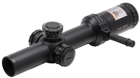 ПРИЦЕЛ BUSHNELL AR OPTICS 1-4X24, СЕТКА BTR, AR91424I