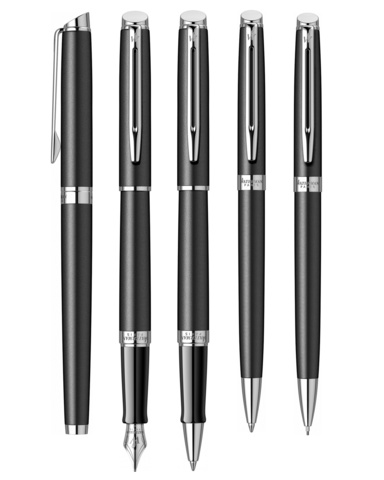 Ручка шариковая Waterman Hemisphere, Matt Black CT (S0920870)