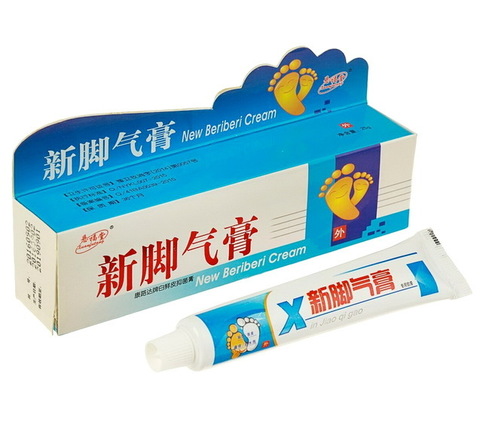 Фитокрем от грибка и потливости ног New Beriberi Cream Xuanfutang, 25 г