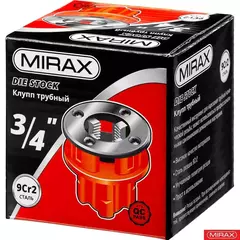 MIRAX 3/4?, трубный резьбонарезной клупп (28241-3/4)