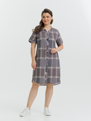 4630 Туника на пуговицах