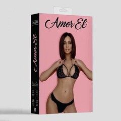 Комплект эротического белья Granada черный L/XL