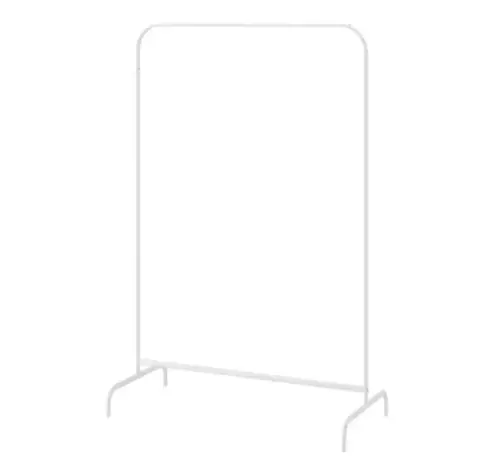 Вешалка для одежды KLADHANGARE белый 99*46*152, сталь с порошковым покрытие из полиэстера