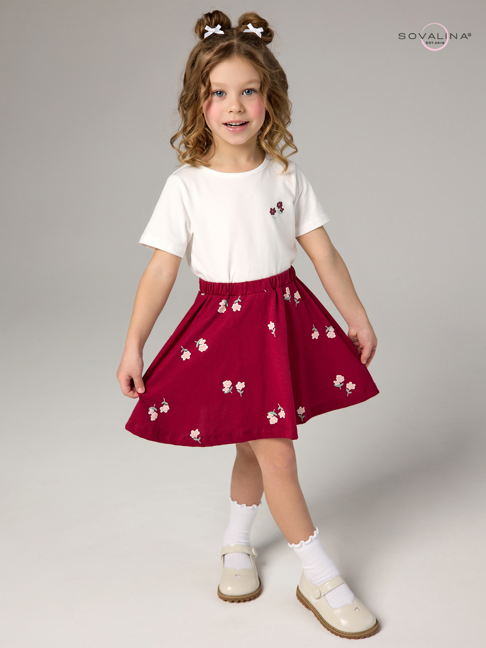 Костюм Мальвина SG тофу-лютики бордо ЛБ