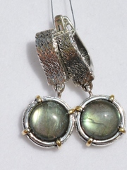 Элика (серьги из серебра)