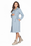 Платье для беременных 15070 голубой туман